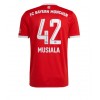 Bayern Munich Jamal Musiala #42 Hjemmedrakt 2022-23 Kortermet